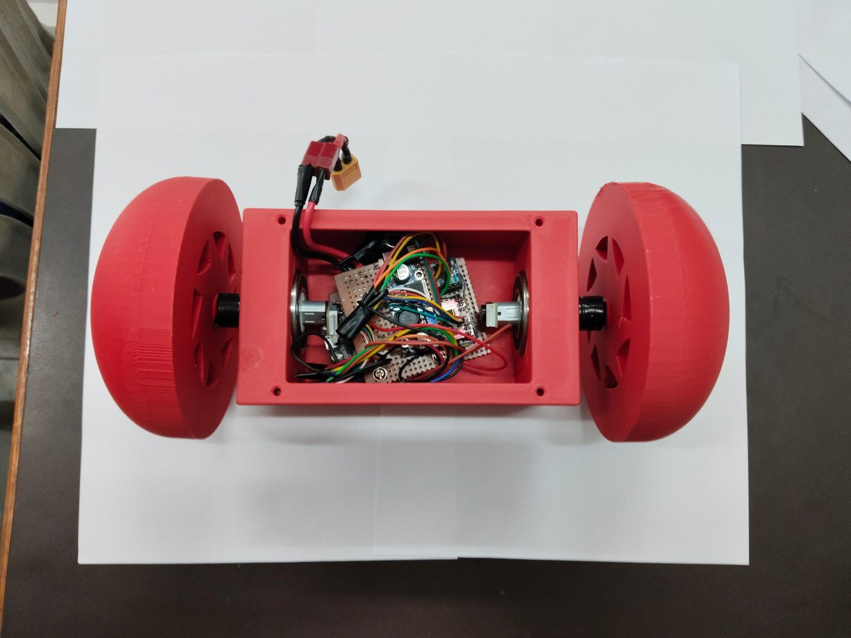 Assembled KRAP robot